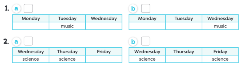 Tiếng Anh lớp 4 Unit 7 lesson 2 trang 52, 53 Global Success 3 1
