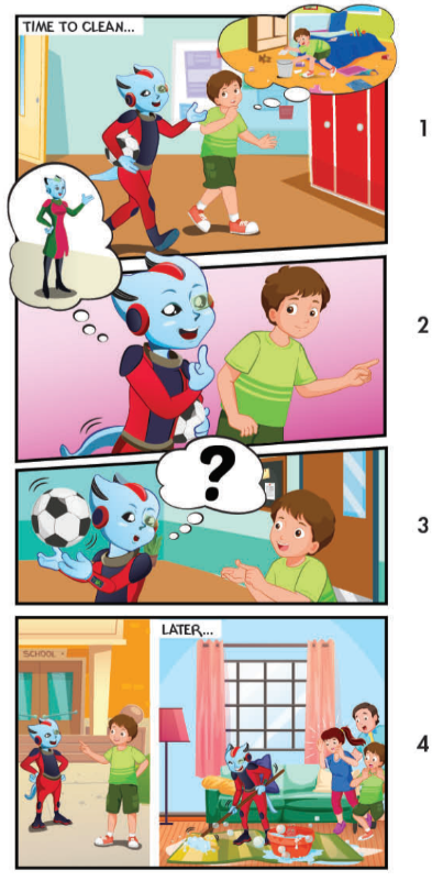 Tiếng Anh lớp 4 Unit 7 Lesson 3 trang 98 iLearn Smart Start 6 1