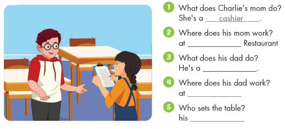 Tiếng Anh lớp 4 Unit 7 Review and Practice trang 104 iLearn Smart Start 0 1