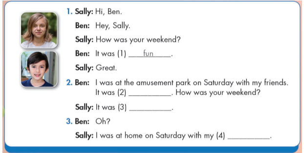 Tiếng Anh lớp 4 Unit 8 Culture trang 115 iLearn Smart Start 6 1