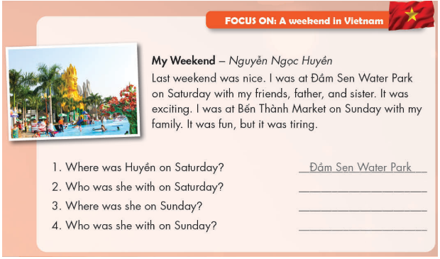 Tiếng Anh lớp 4 Unit 8 Culture trang 115 iLearn Smart Start 9 1