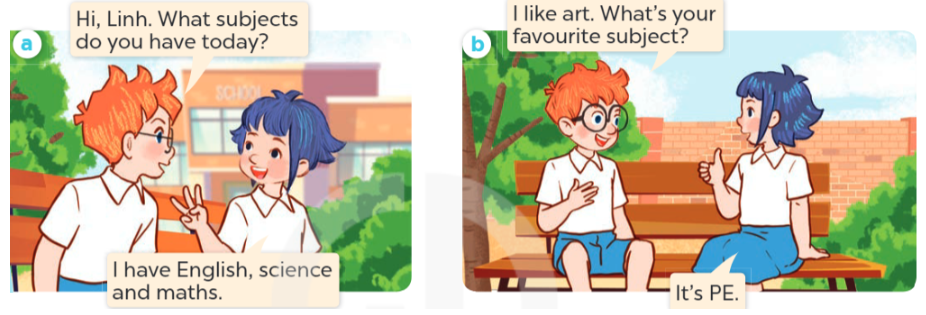 Tiếng Anh lớp 4 Unit 8 lesson 1 trang 56, 57 Global Success 0 1