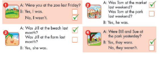 Tiếng Anh lớp 4 Unit 8 Lesson 2 trang 109 iLearn Smart Start 3 2