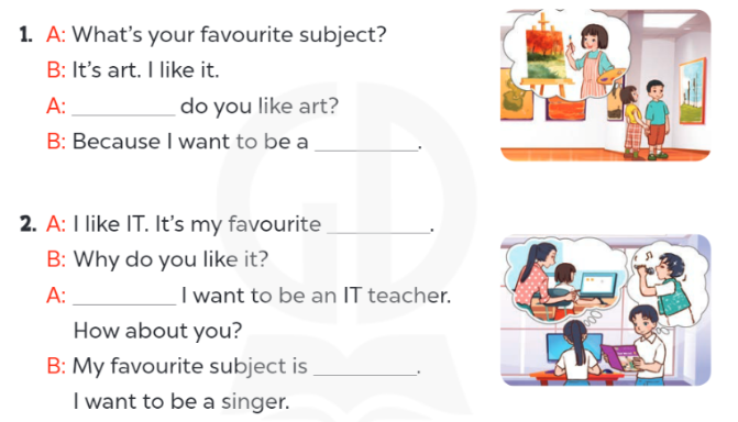 Tiếng Anh lớp 4 Unit 8 lesson 2 trang 58, 59 Global Success 4 1