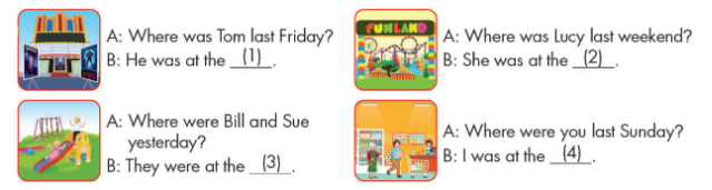 Tiếng Anh lớp 4 Unit 8 Lesson 3 trang 112 iLearn Smart Start 3 1