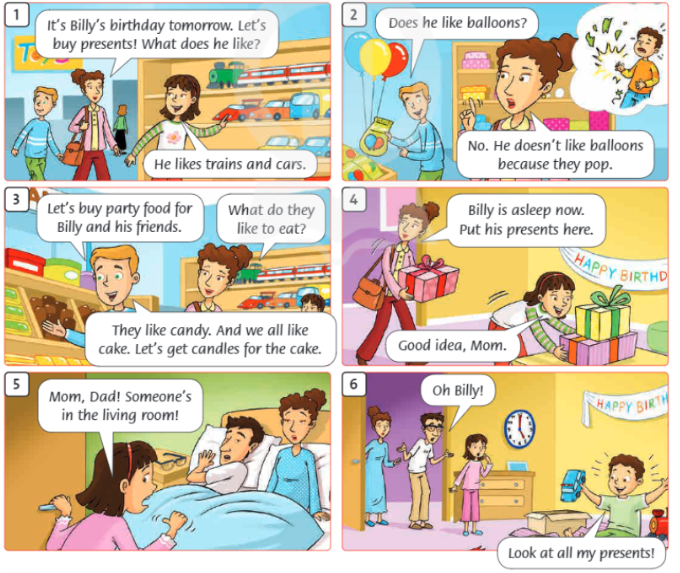 Tiếng Anh lớp 4 Unit 8 lesson one trang 60 Family and Friends 2 1