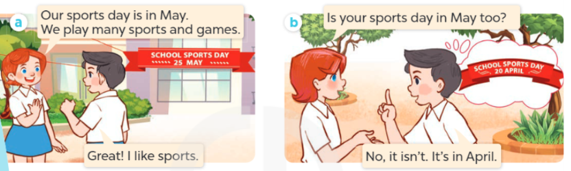 Tiếng Anh lớp 4 Unit 9 lesson 1 trang 62, 63 Global Success 0 1