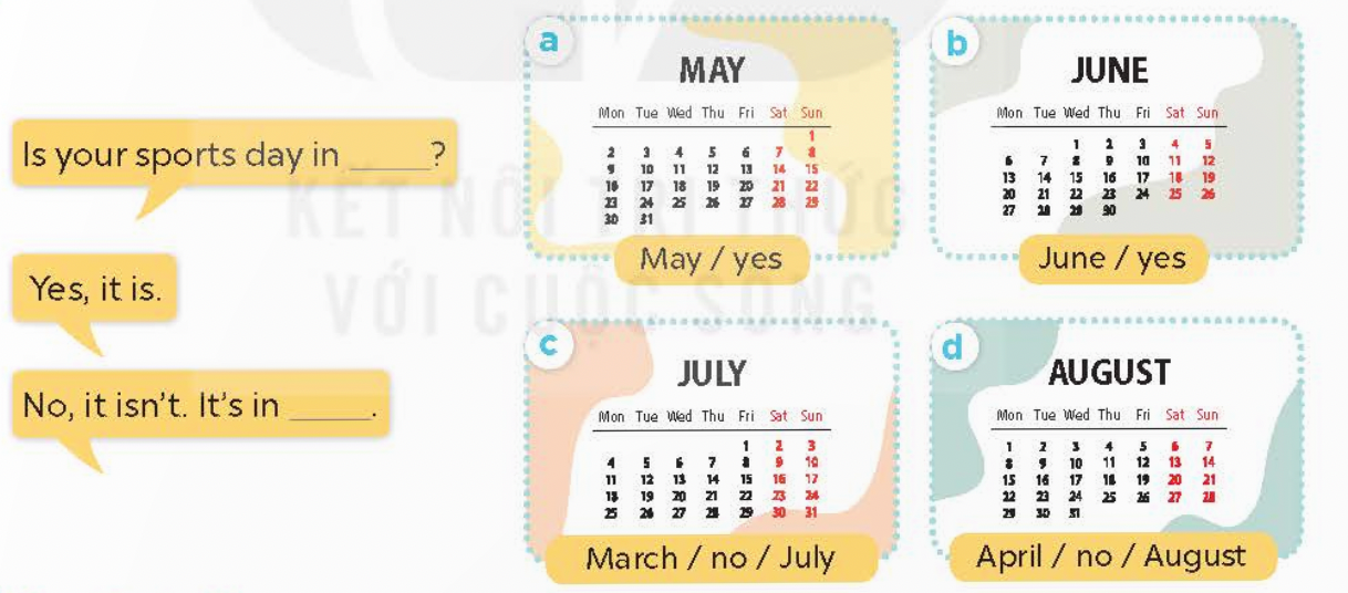 Tiếng Anh lớp 4 Unit 9 lesson 1 trang 62, 63 Global Success 1 1