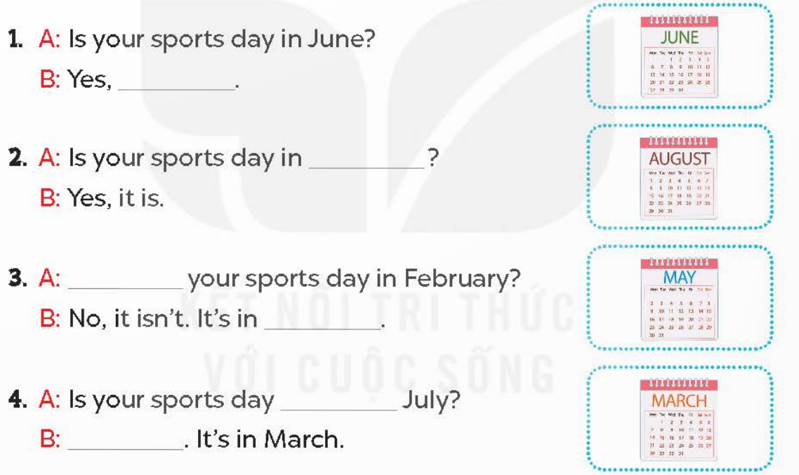 Tiếng Anh lớp 4 Unit 9 lesson 1 trang 62, 63 Global Success 4 1