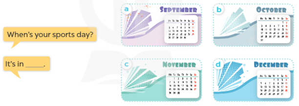 Tiếng Anh lớp 4 Unit 9 lesson 2 trang 64, 65 Global Success 1 1