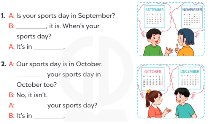 Tiếng Anh lớp 4 Unit 9 lesson 2 trang 64, 65 Global Success 4 1