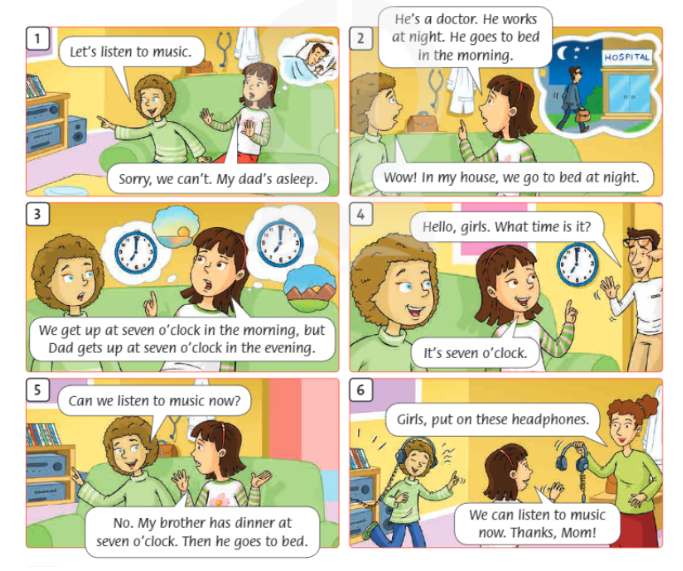 Tiếng Anh lớp 4 Unit 9 lesson one trang 66 Family and Friends 2 1