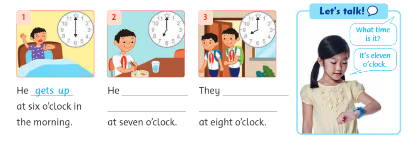 Tiếng Anh lớp 4 Unit 9 lesson two trang 67 Family and Friends 3 1