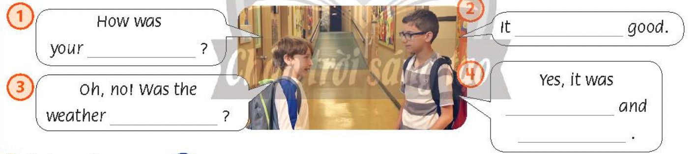 Tiếng anh lớp 5 Fluency Time! 2 lesson One trang 50 Family and Friends 1 1