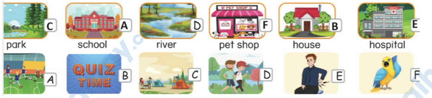 Tiếng anh lớp 5 Mini test 3 trang 112 Phonics Smart 1 2