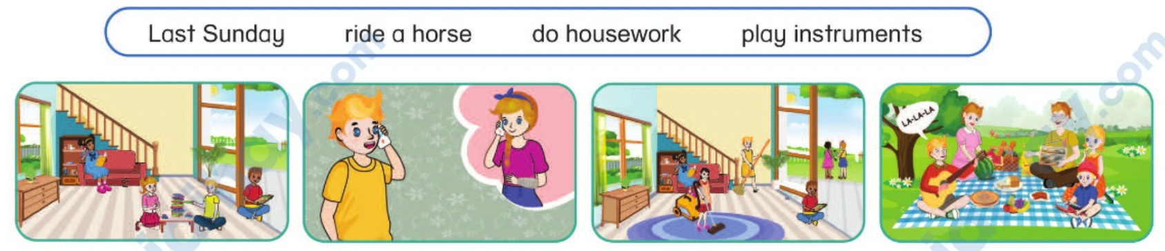 Tiếng anh lớp 5 Mini test 3 trang 112 Phonics Smart 7 1