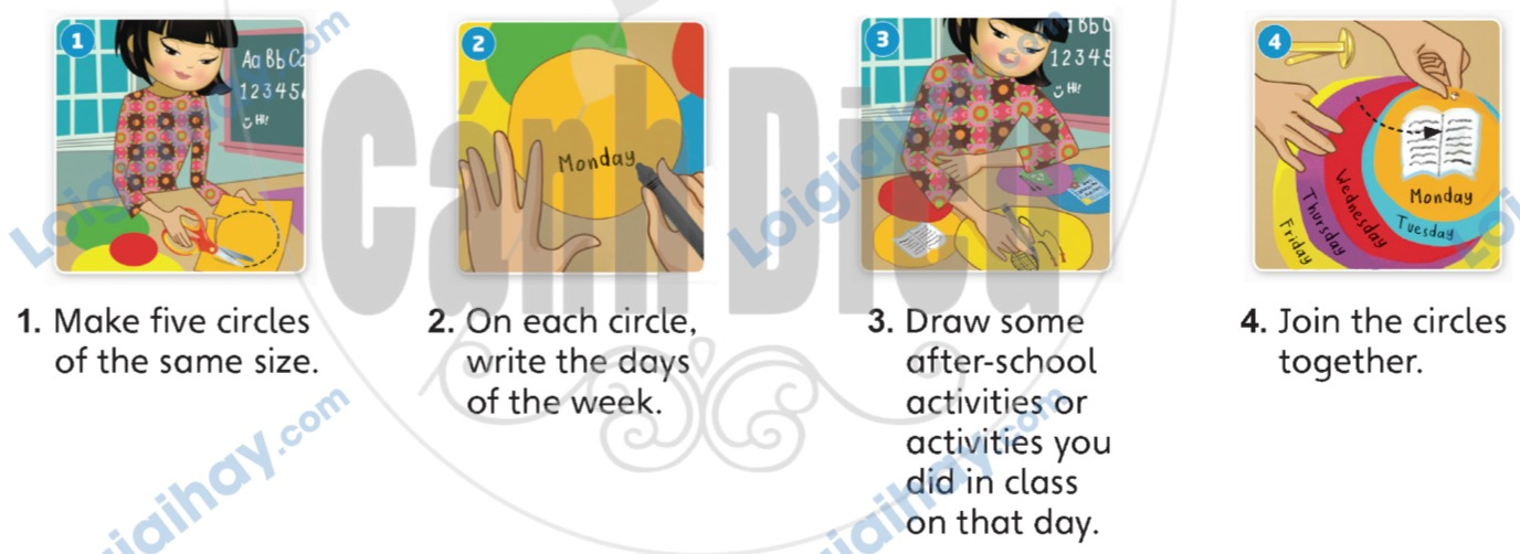 Tiếng anh lớp 5 Project 3 trang 107 Explore Our World 2 1