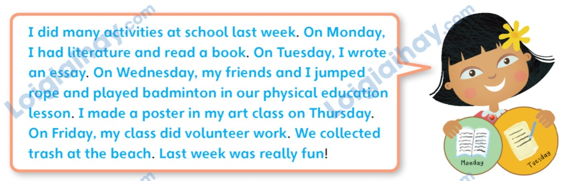 Tiếng anh lớp 5 Project 3 trang 107 Explore Our World 3 1