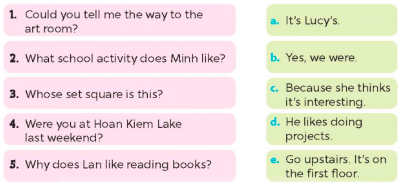 Tiếng anh lớp 5 Review 2 trang 74, 75 Global Success 2 1