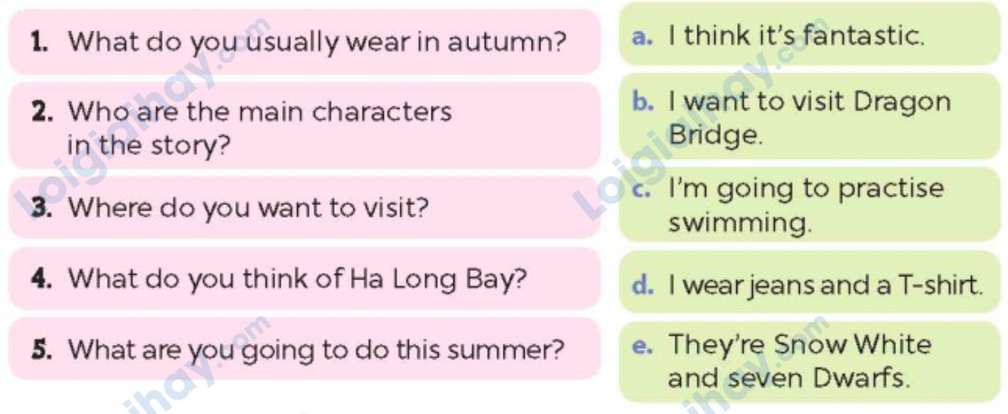 Tiếng anh lớp 5 Review 4 trang 70, 71 Global Success 2 1