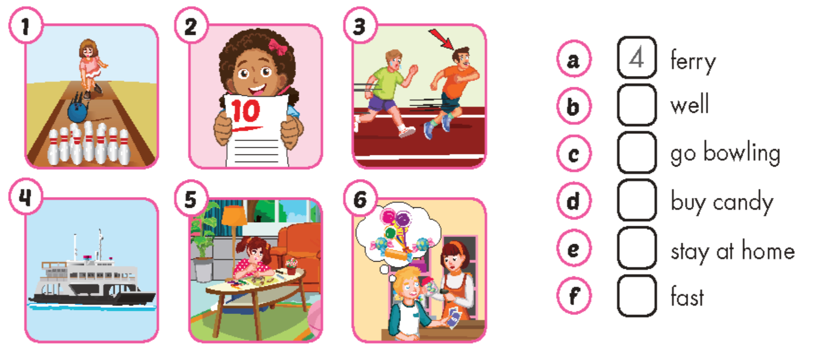 Tiếng anh lớp 5 Review (Units 1-4) trang 62 iLearn Smart Start 0 1