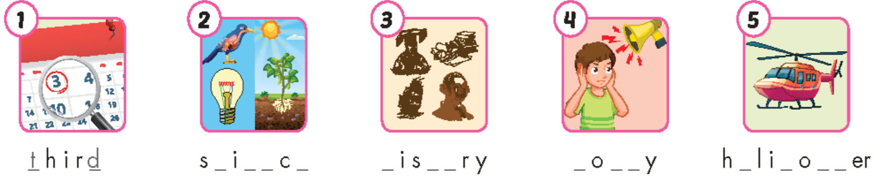 Tiếng anh lớp 5 Review (Units 1-4) trang 62 iLearn Smart Start 1 1