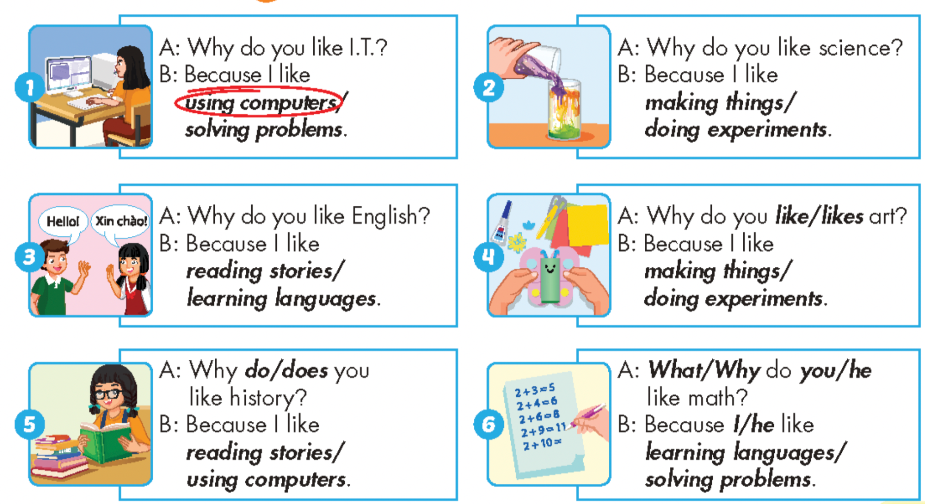 Tiếng anh lớp 5 Unit 1 lesson 2 trang 9 iLearn Smart Start 3 1