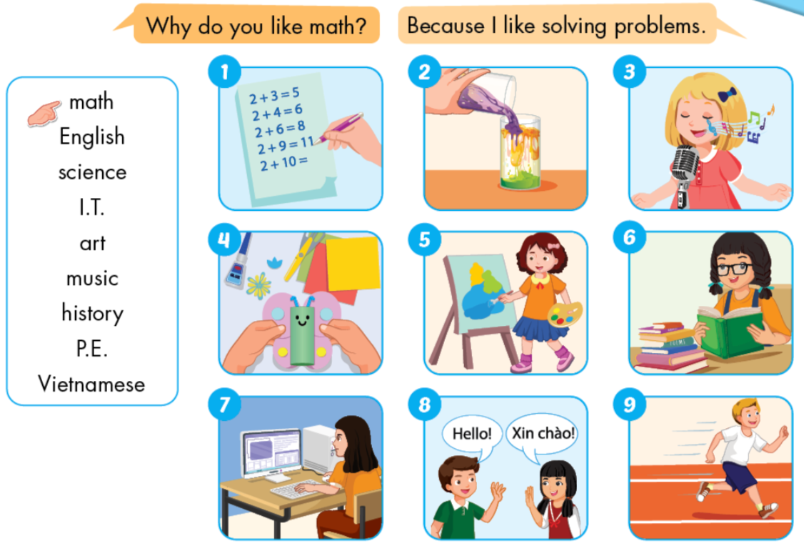 Tiếng anh lớp 5 Unit 1 lesson 2 trang 9 iLearn Smart Start 9 1