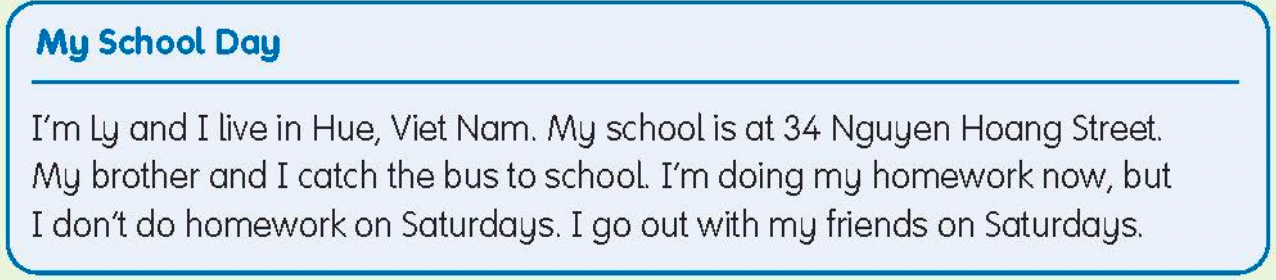 Tiếng anh lớp 5 Unit 1 lesson Six trang 13 Family and Friends 3 1