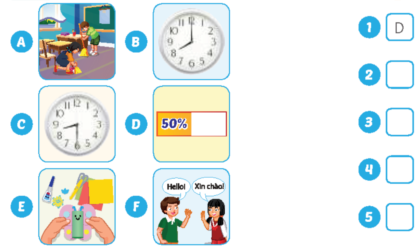 Tiếng anh lớp 5 Unit 1 Review and Practice trang 18 iLearn Smart Start 0 1