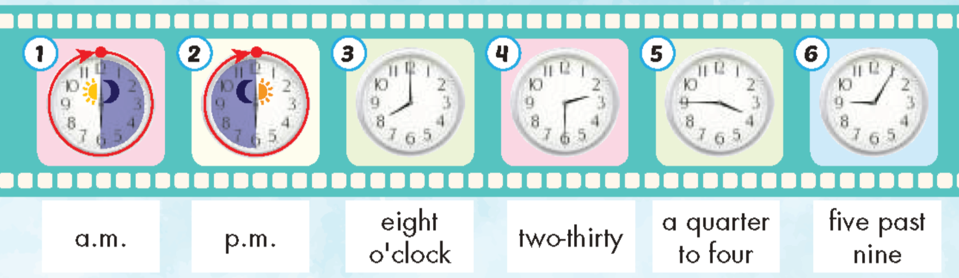 Tiếng anh lớp 5 Unit 1 Time trang 15 iLearn Smart Start 0 1