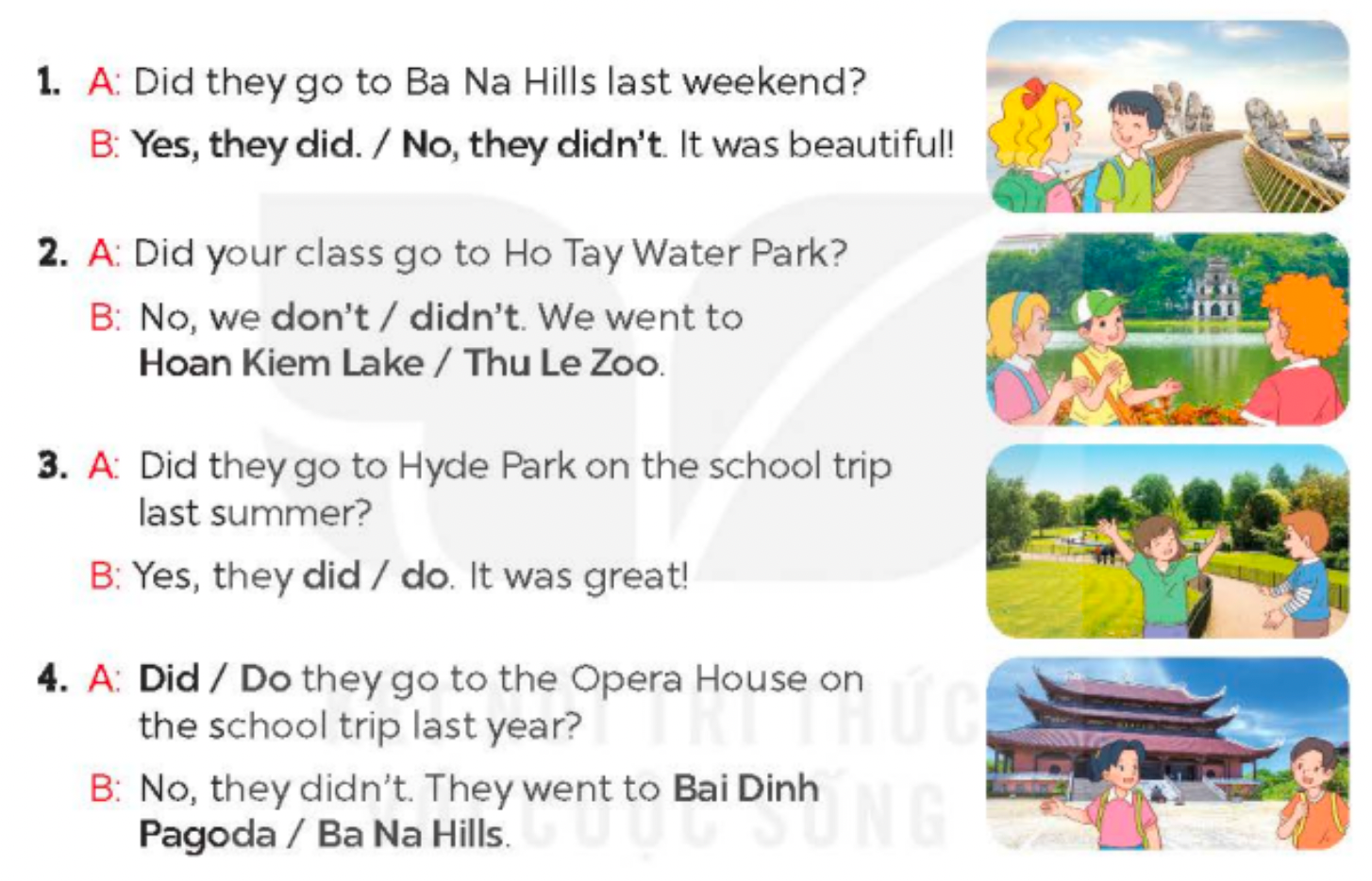 Tiếng anh lớp 5 Unit 10 lesson 1 trang 68, 69 Global Success 4 1