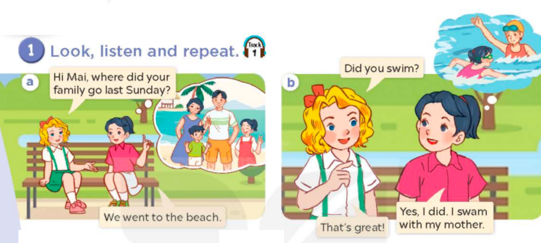 Tiếng anh lớp 5 Unit 11 lesson 1 trang 6, 7 Global Success 0 1