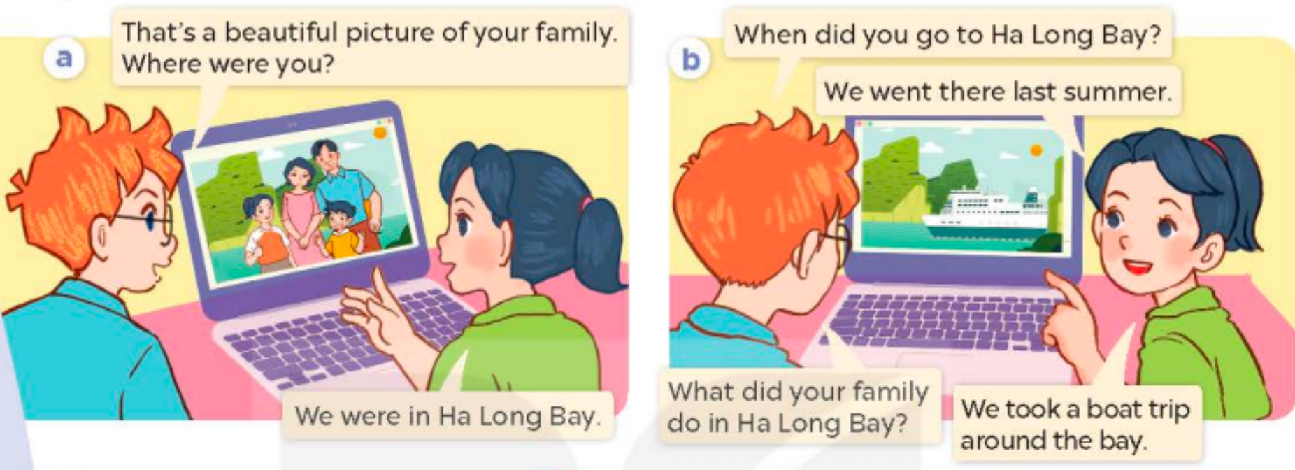 Tiếng anh lớp 5 Unit 11 lesson 2 trang 8, 9 Global Success 0 1