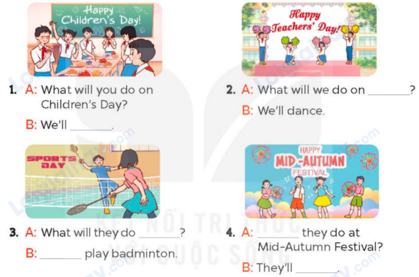 Tiếng anh lớp 5 Unit 13 lesson 1 trang 18, 19 Global Success 4 1