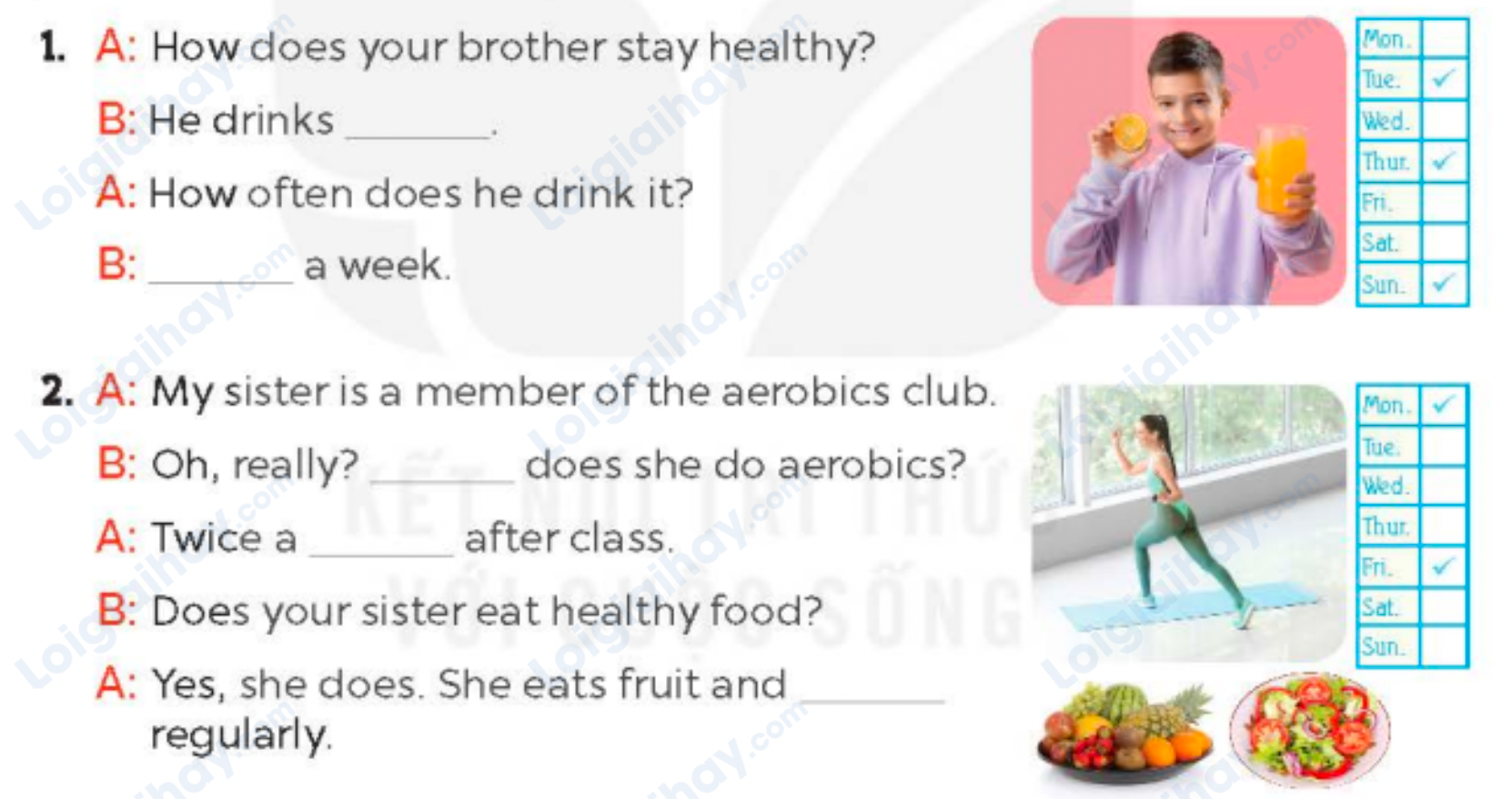 Tiếng anh lớp 5 Unit 14 lesson 2 trang 26, 27 Global Success 4 1