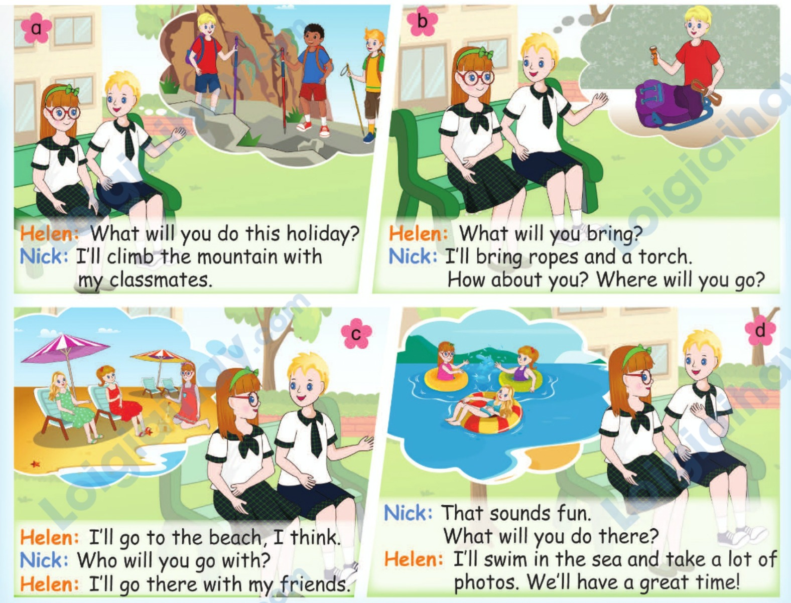 Tiếng anh lớp 5 Unit 14 Phonics trang 128 Phonics Smart 2 1