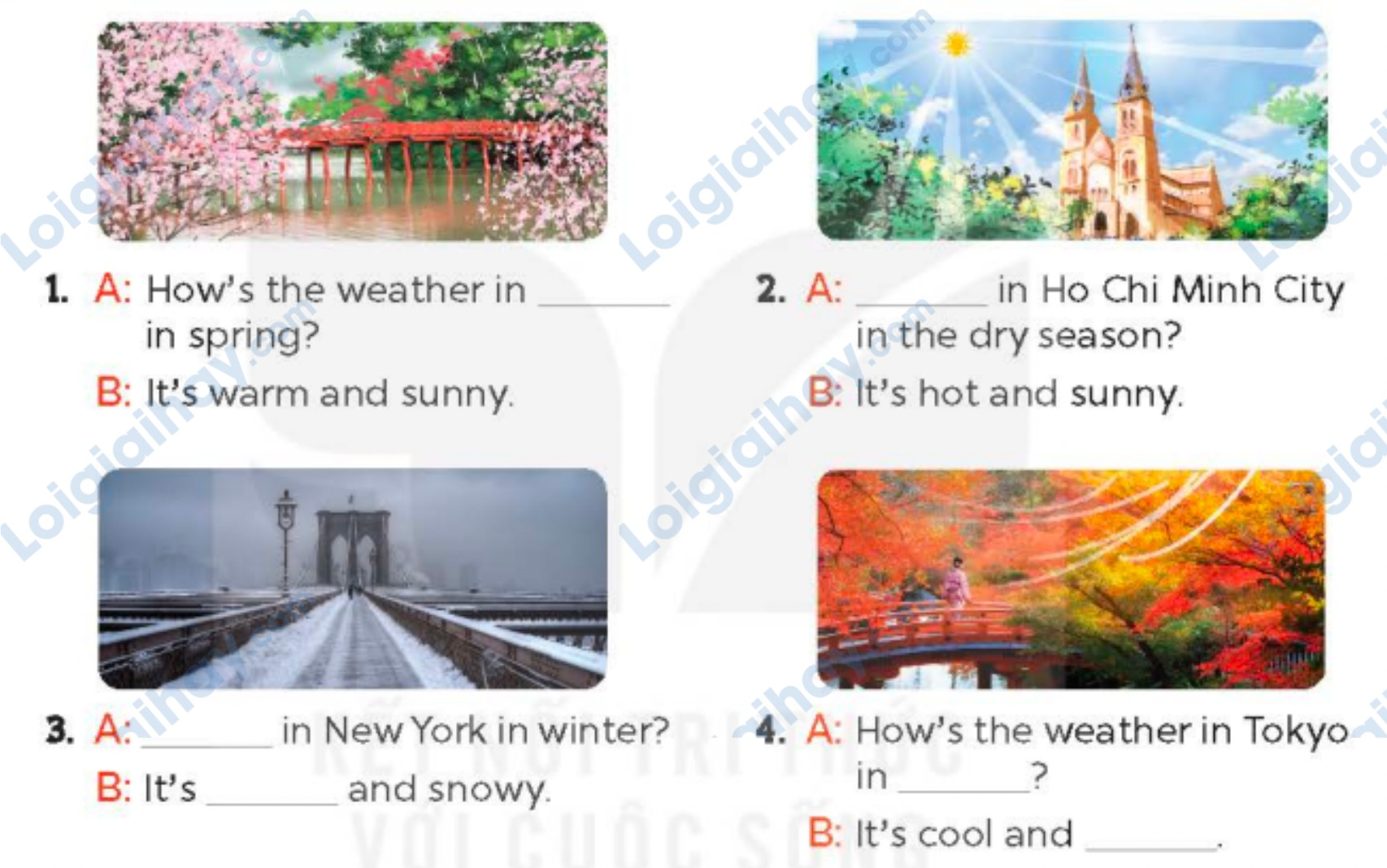 Tiếng anh lớp 5 Unit 16 lesson 1 trang 40, 41 Global Success 4 1