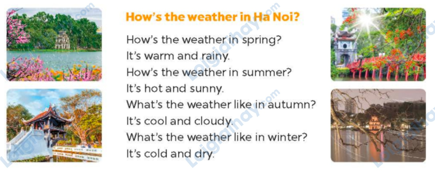 Tiếng anh lớp 5 Unit 16 lesson 1 trang 40, 41 Global Success 5 1