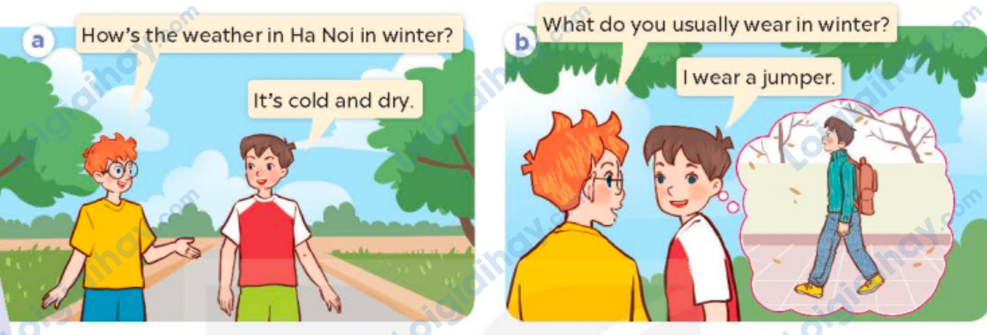 Tiếng anh lớp 5 Unit 16 lesson 2 trang 42, 43 Global Success 0 1