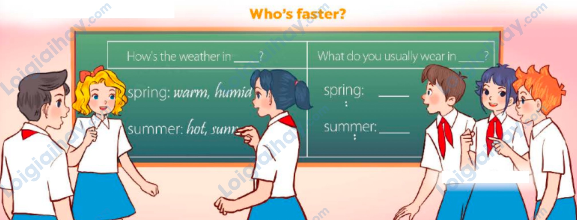 Tiếng anh lớp 5 Unit 16 lesson 2 trang 42, 43 Global Success 5 1