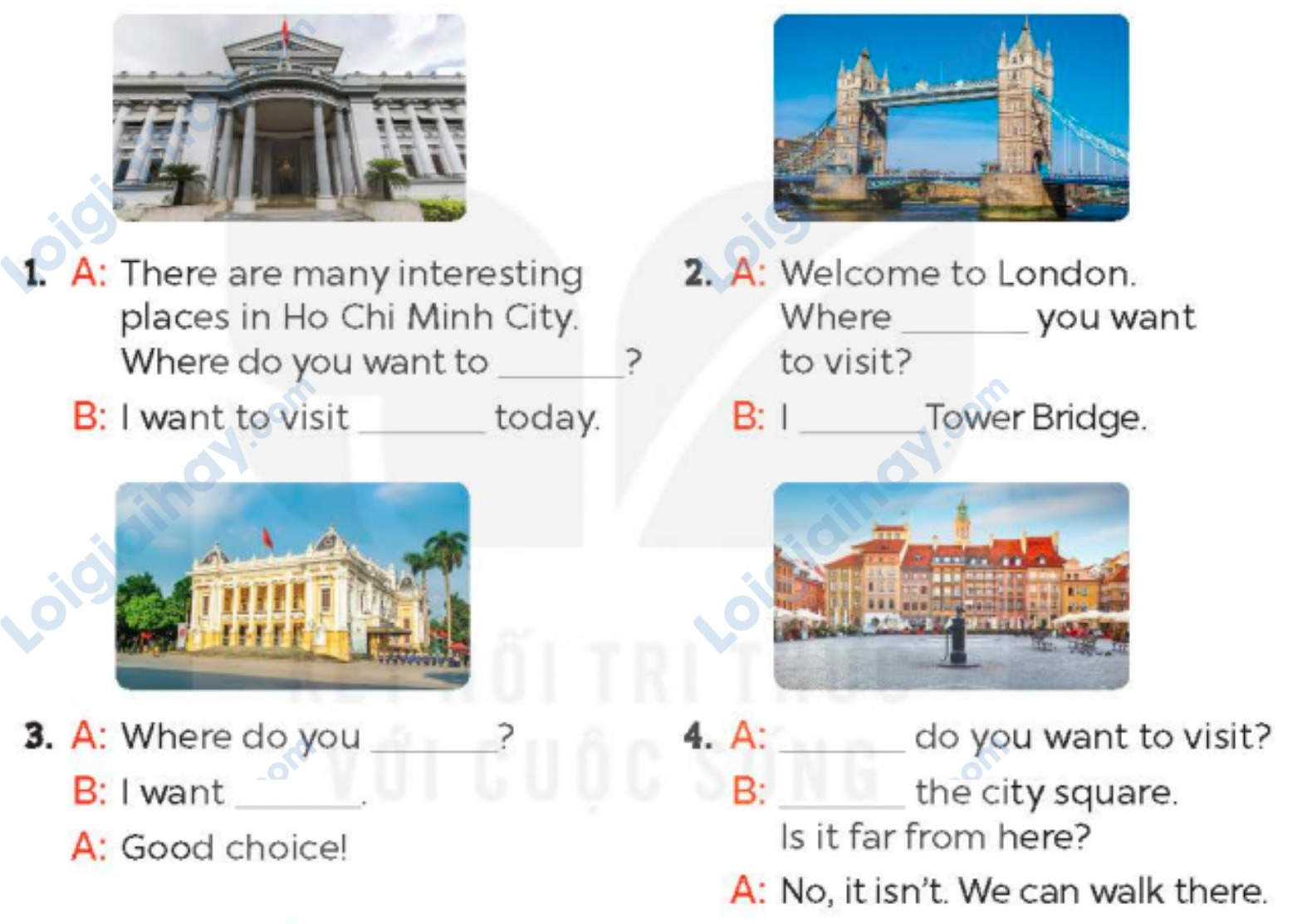 Tiếng anh lớp 5 Unit 18 lesson 1 trang 52, 53 Global Success 4 1