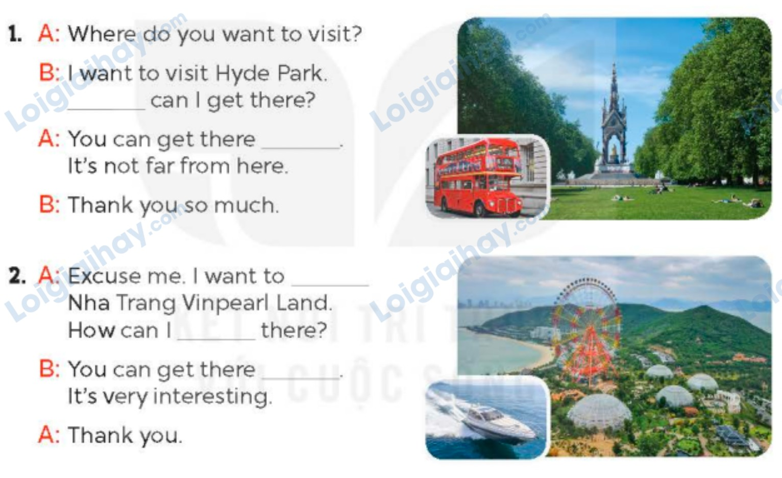 Tiếng anh lớp 5 Unit 18 lesson 2 trang 54, 55 Global Success 4 1