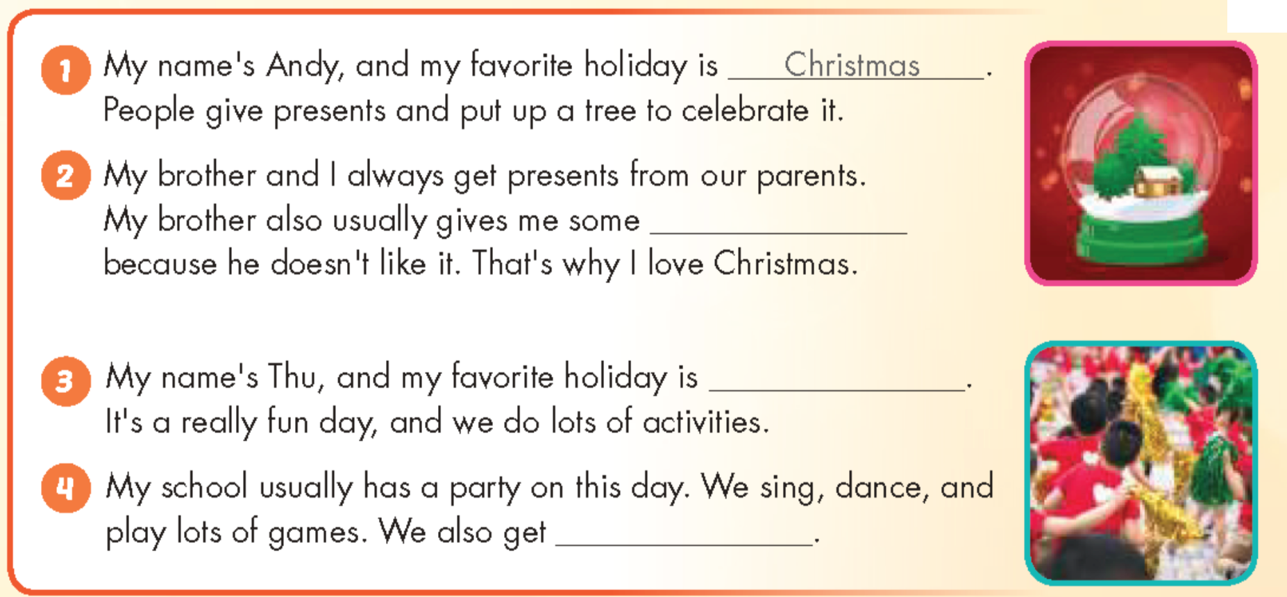 Tiếng anh lớp 5 Unit 2 Culture trang 29 iLearn Smart Start 7 1