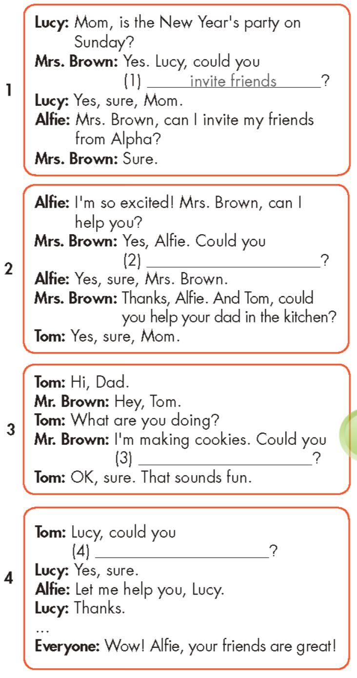 Tiếng anh lớp 5 Unit 2 lesson 3 trang 26 iLearn Smart Start 7 1