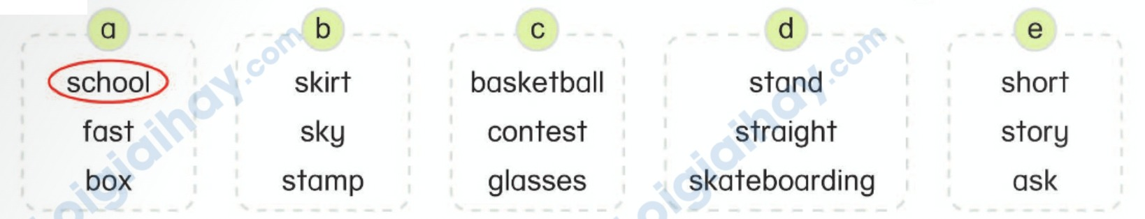 Tiếng anh lớp 5 Unit 2 Phonics trang 20 Phonics Smart 1 1