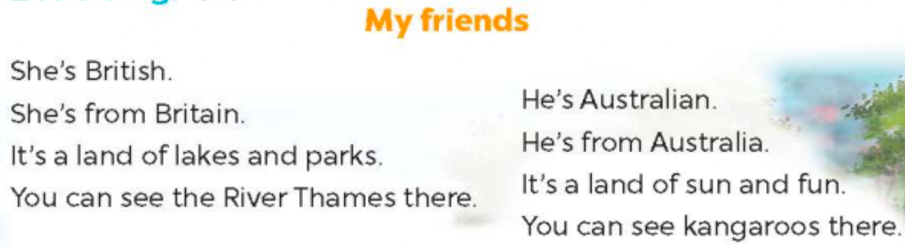 Tiếng anh lớp 5 Unit 3 lesson 1 trang 22, 23 Global Success 5 1