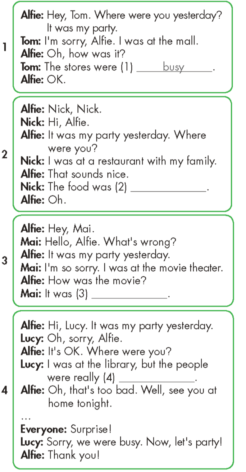 Tiếng anh lớp 5 Unit 3 lesson 2 trang 37 iLearn Smart Start 7 1