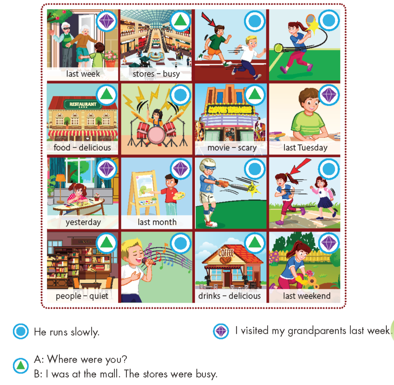 Tiếng anh lớp 5 Unit 3 Review and Practice trang 46 iLearn Smart Start 3 1