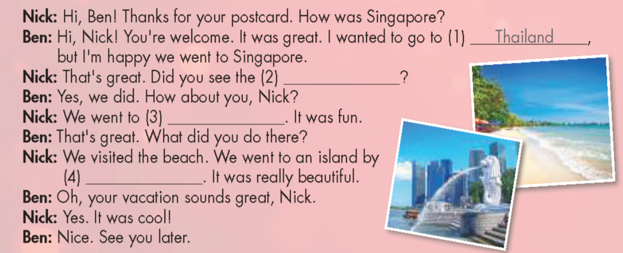 Tiếng anh lớp 5 Unit 4 Culture trang 57 iLearn Smart Start 7 1